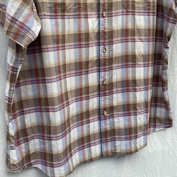 Eddie Bauer Plaid Button Down Shirt - Picture 3 of 8